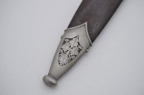 Help Engraved German Dagger - SA