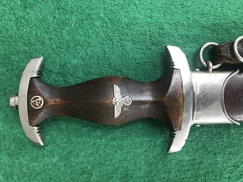 SA dagger with Ernst Röhm honor inscription