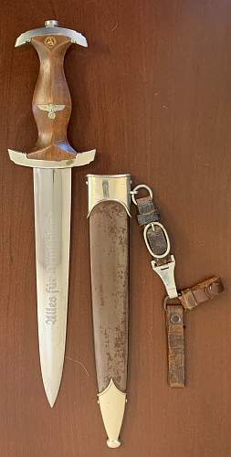 Eickhorn SA Rohm dagger with Oe Gruppe Mark