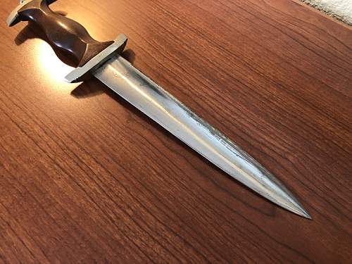 My Early SA Dagger w/ Three Piece Hangar