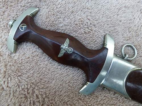 Early SA dagger by Gustav Wirth, rare SA maker