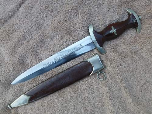 Early SA dagger by Gustav Wirth, rare SA maker