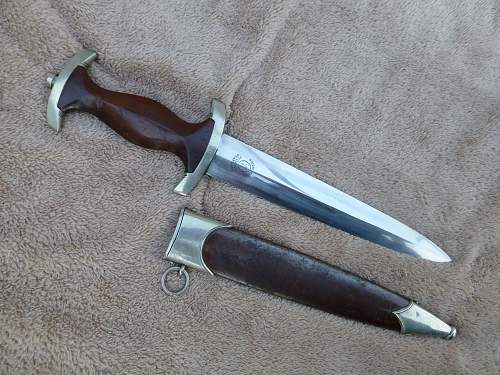 Early SA dagger by Gustav Wirth, rare SA maker