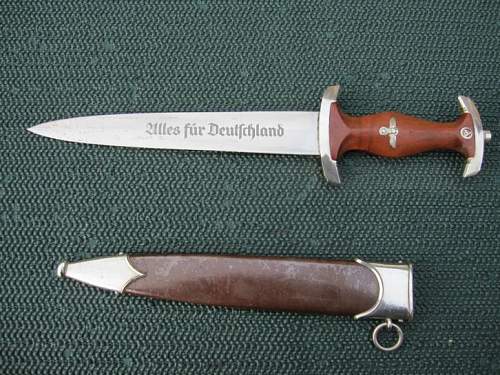 early SA dagger by Aug. Knecht