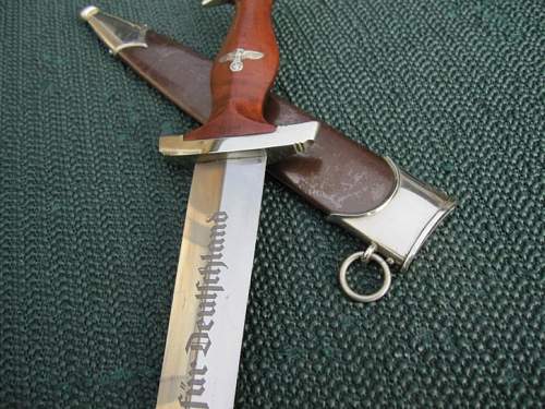 early SA dagger by Aug. Knecht