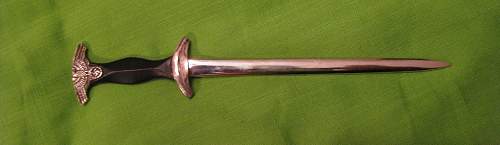 Feldherrnhalle Dagger Erich Reiman