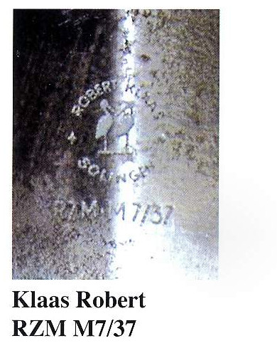 SA Dagger (Robert Klass) - mid period