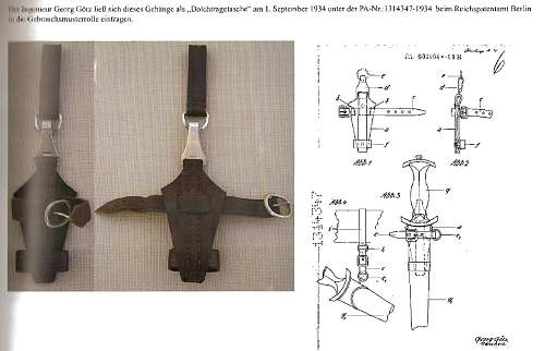 SA Dagger hanger