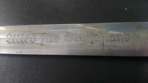 SA Dagger with Röhm inscription