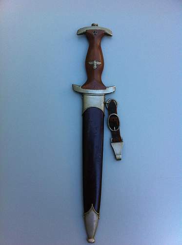 Early SA Dagger by Anton Wingen Jr