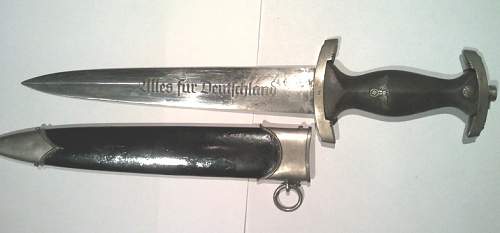 SA Dagger Robert Herder..found in water