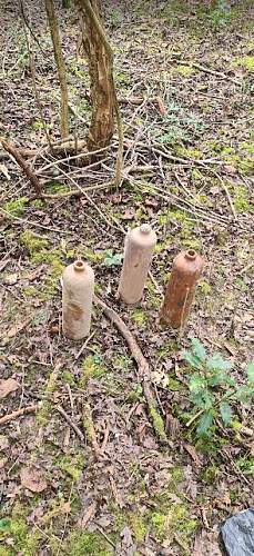 3 bottles from mud