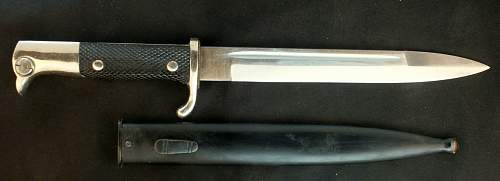 Dress Bayonet- E.Pack W/Un-plated Blade