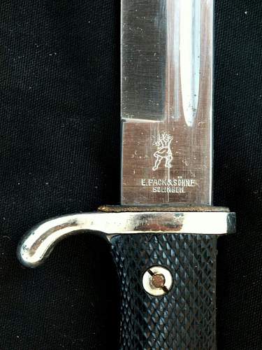 Dress Bayonet- E.Pack W/Un-plated Blade