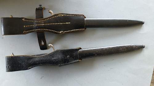 Aesculap dress bayonets