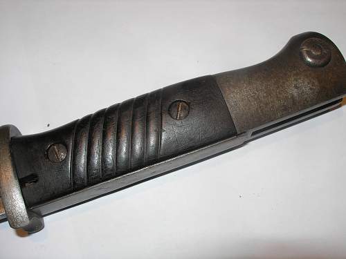 New Purchase - K98 Bayonet