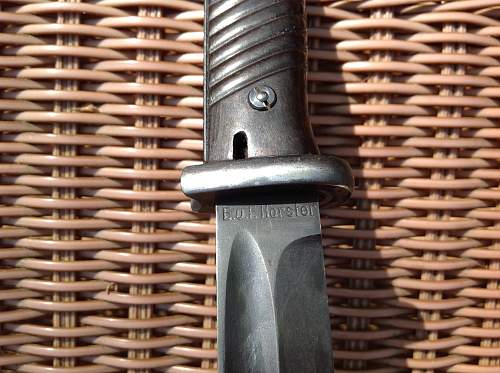 Matching E.U.F Horster bayonet