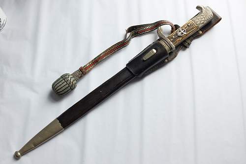 K98 Police bayonet.