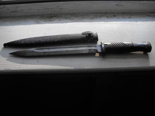 Rough and salty 44 CUL K98 bayonet