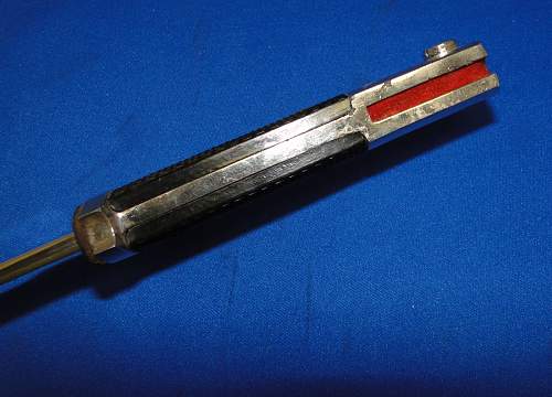 &quot;A.Evertz KS98 dress bayonet with spanner nuts.&quot;