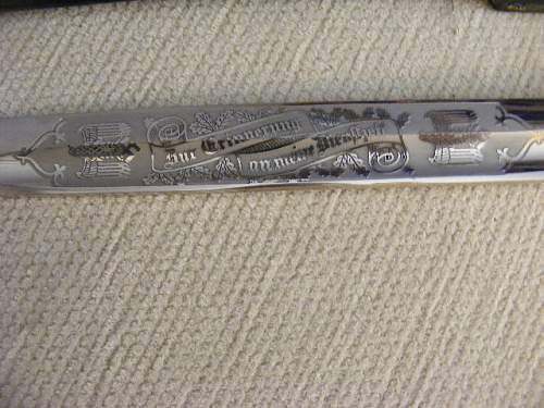 Eichorn dbl engraved bayonet