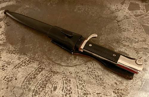 KS98 - Etched Dress Bayonet - Carl Eickhorn