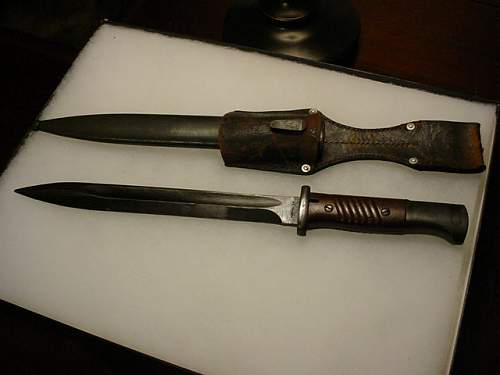 K98 bayonet,couldnt ship to Germany