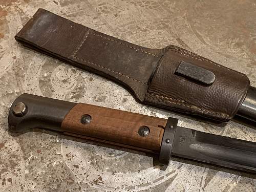 K98 Bayonet - Friedrich Abraham Herder und Söhne