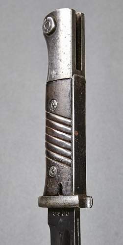 98K bayonet w/ double markings on handle