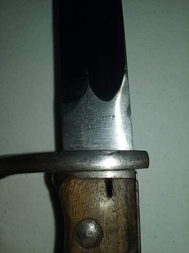 question to manufacturers cooperation 98/05 bayonet