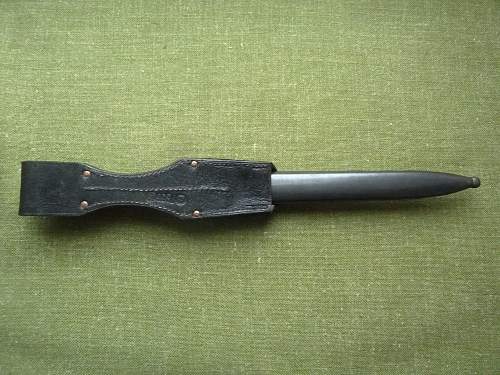 Authentic SS bayonet?