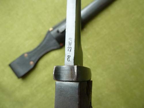 Authentic SS bayonet?