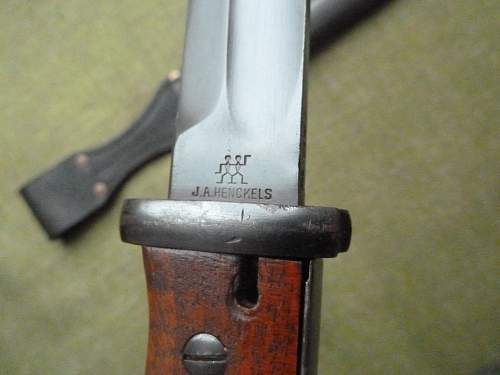 Authentic SS bayonet?