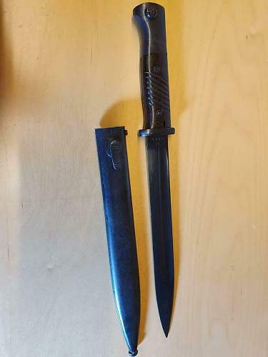 K98 Carl Eickhorn bayonet. Real or fake?