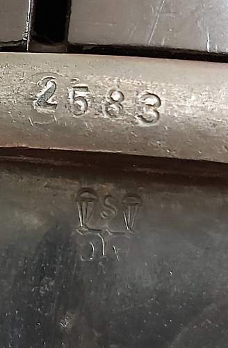 K98 Fake etched? (Schutz Polizei Frankfurt)