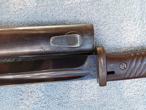 My first K98 bayonet