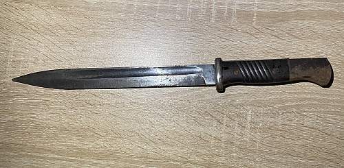 German bayonet Real or fake?