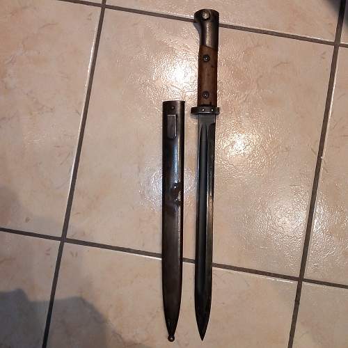 VZ 24 Bayonet.