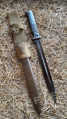 Seitengewehr / K98 bayonet 41bym