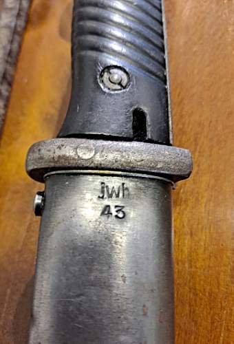 98K mauser bayonet?