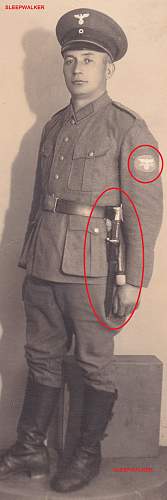 Seitengewehr Postschutz - Bayonet for the Postal Security Guard