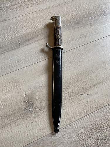 Authentic or replica? Hirsch k98 bayonet