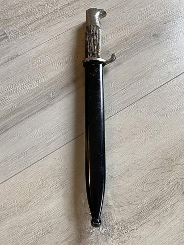 Authentic or replica? Hirsch k98 bayonet