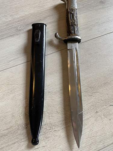 Authentic or replica? Hirsch k98 bayonet