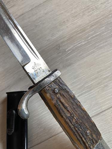 Authentic or replica? Hirsch k98 bayonet