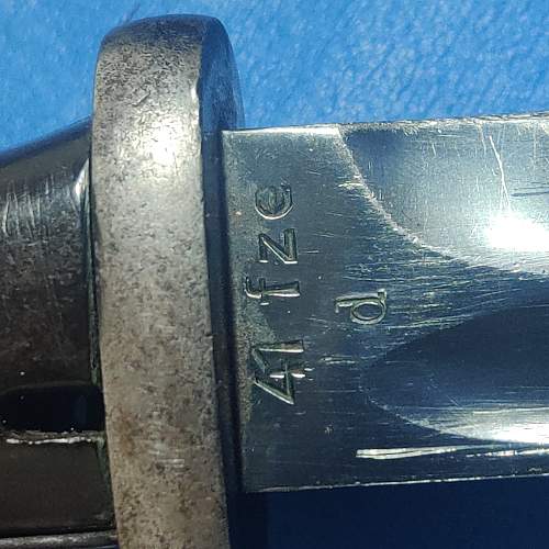 Help finding out if this bayonet is original