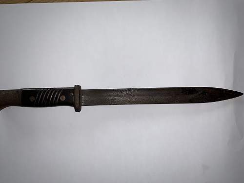 Serial number location k98 bayonet