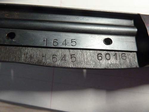 Number on Bayonet Crossguard