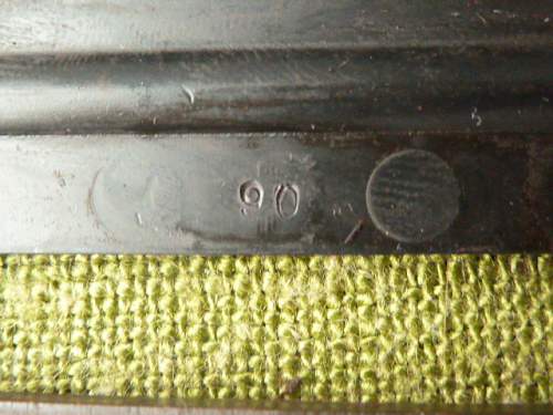 Number on Bayonet Crossguard