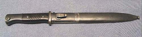 Number on Bayonet Crossguard